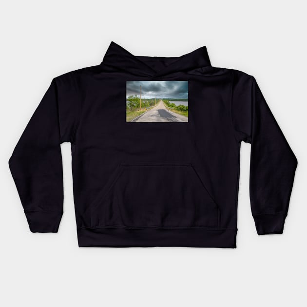 Filming location for Twister 2 Cow scene Kids Hoodie by StormChaserD